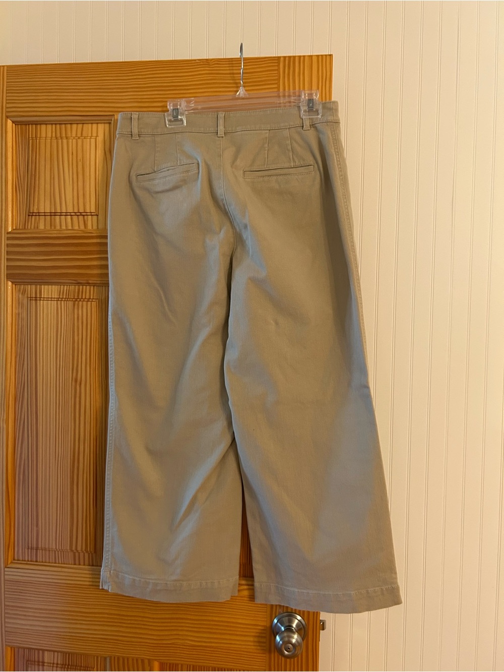 Wide-Leg Khaki Pants - Picture 2 of 3